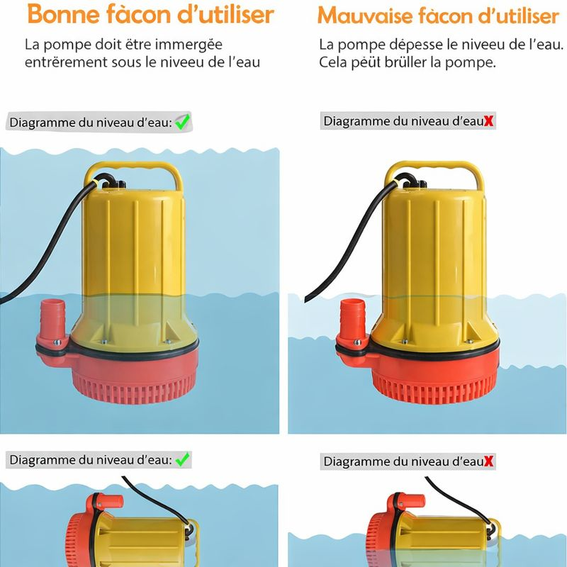 Pompe à Eau Submersible - مضخة ماء غاطسة
