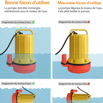 Pompe à Eau Submersible - مضخة ماء غاطسة
