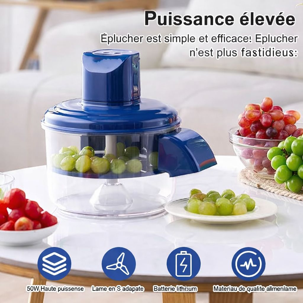 Éplucheur électrique polyvalent - المقشر الكهربائي متعدد الاستخدامات