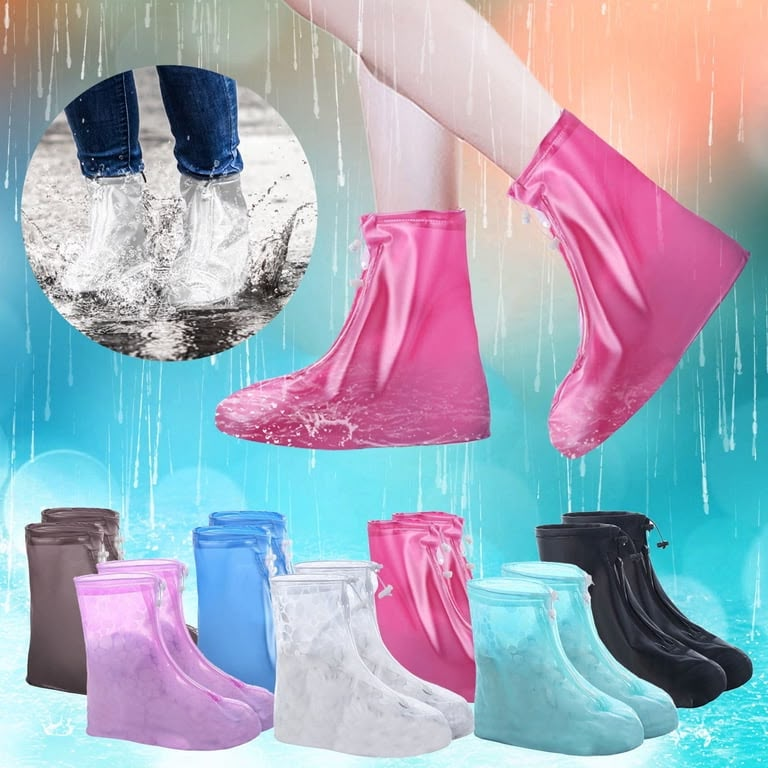 Couvre-chaussures imperméables pour la pluie ( 2 pièces ) - واقي الأحذية المقاوم للماء