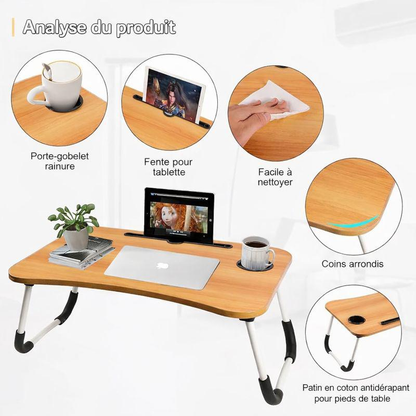 Table Portable pour Laptop - طاولة اللاب توب المحمولة