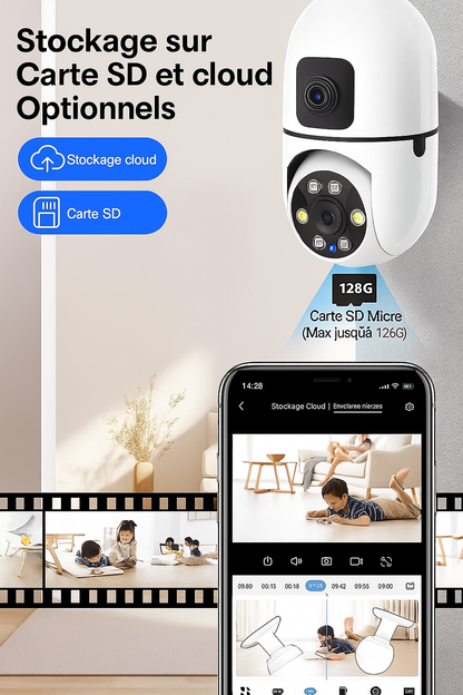 Caméra 4K Surveillance - كاميرا الأمان المنزلية