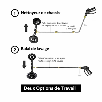 Chariot de lavage haute pression - عربة رشّ الماء عالية الضغط
