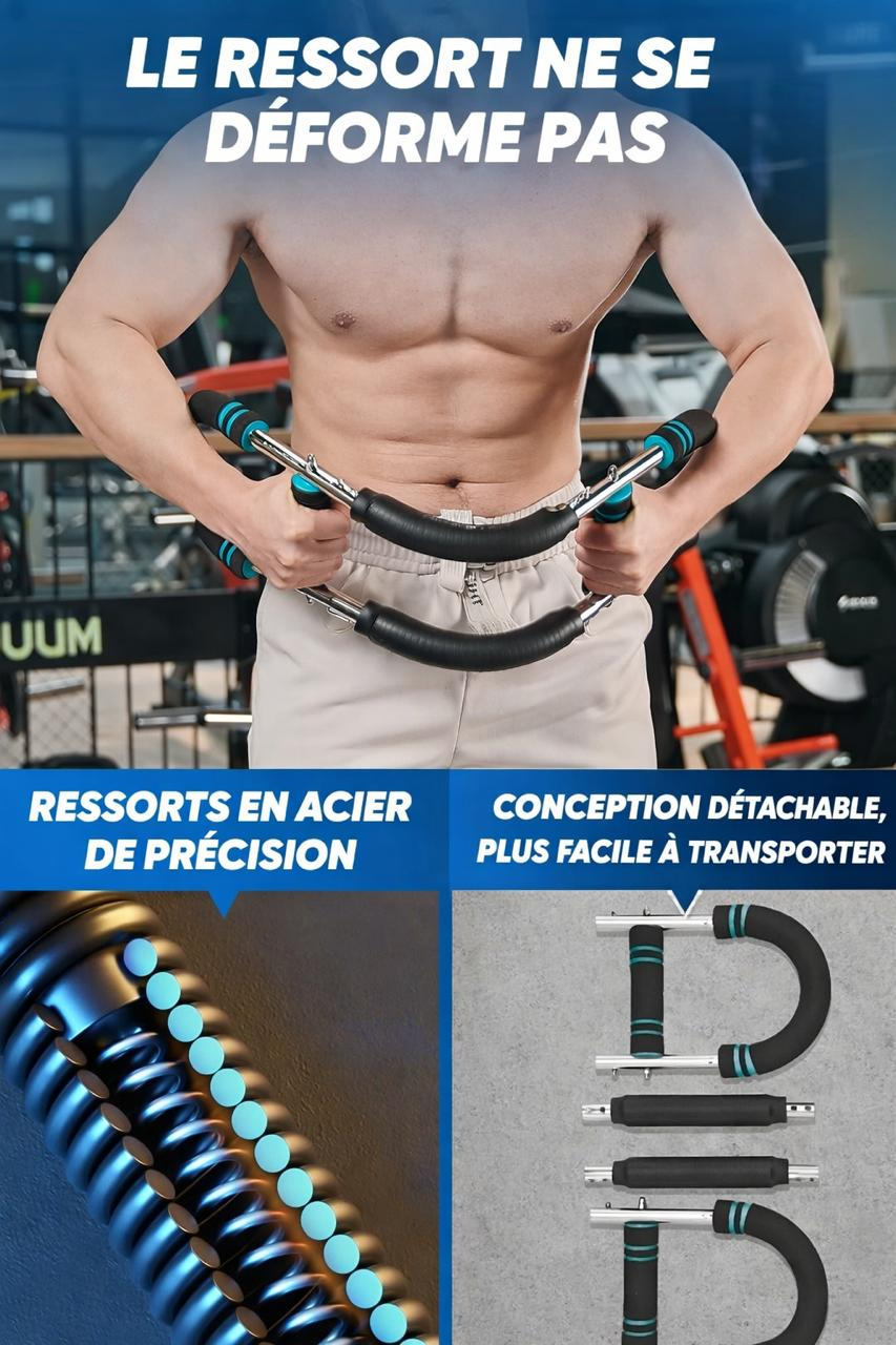 Barre d’Entraînement Multifonction pour Musculation