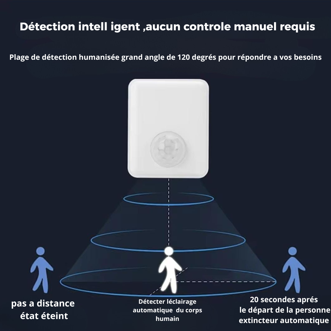 Support de lampe avec capteur de mouvement - حامل مصباح بحساس حركة
