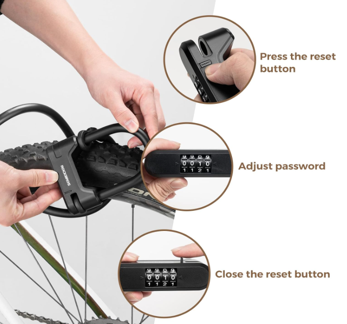 Antivol ROCKBROS pour trottinette électrique حماية بلا مفتاح