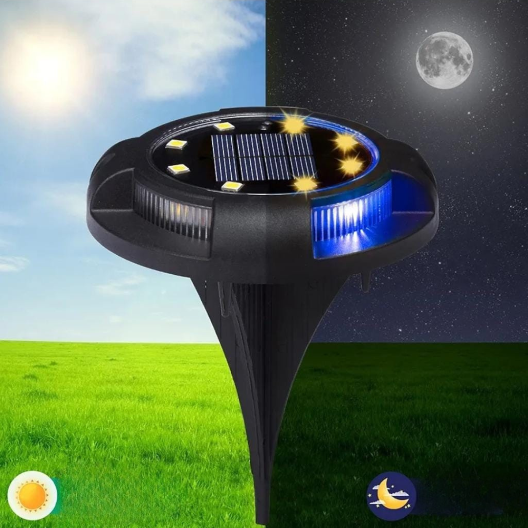 Lampes solaires intelligentes pour l’éclairage des jardins et allées -مصابيح شمسية ذكية لإضاءة الحدائق والممرات