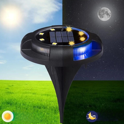 Lampes solaires intelligentes pour l’éclairage des jardins et allées -مصابيح شمسية ذكية لإضاءة الحدائق والممرات