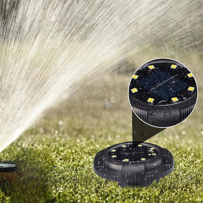 Lampes solaires intelligentes pour l’éclairage des jardins et allées -مصابيح شمسية ذكية لإضاءة الحدائق والممرات