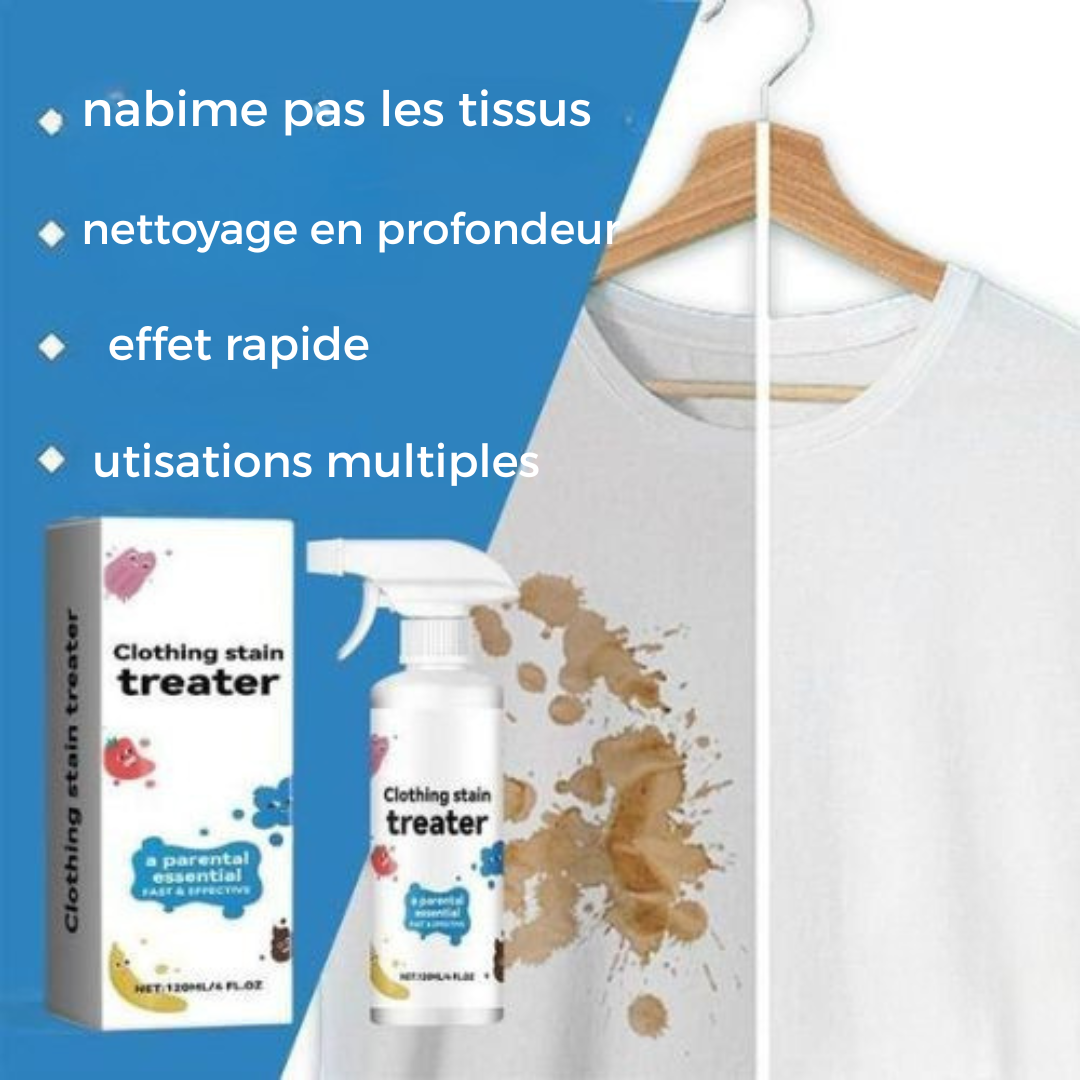 Spray détachant vêtements instantané -	مزيل بقع للملابس