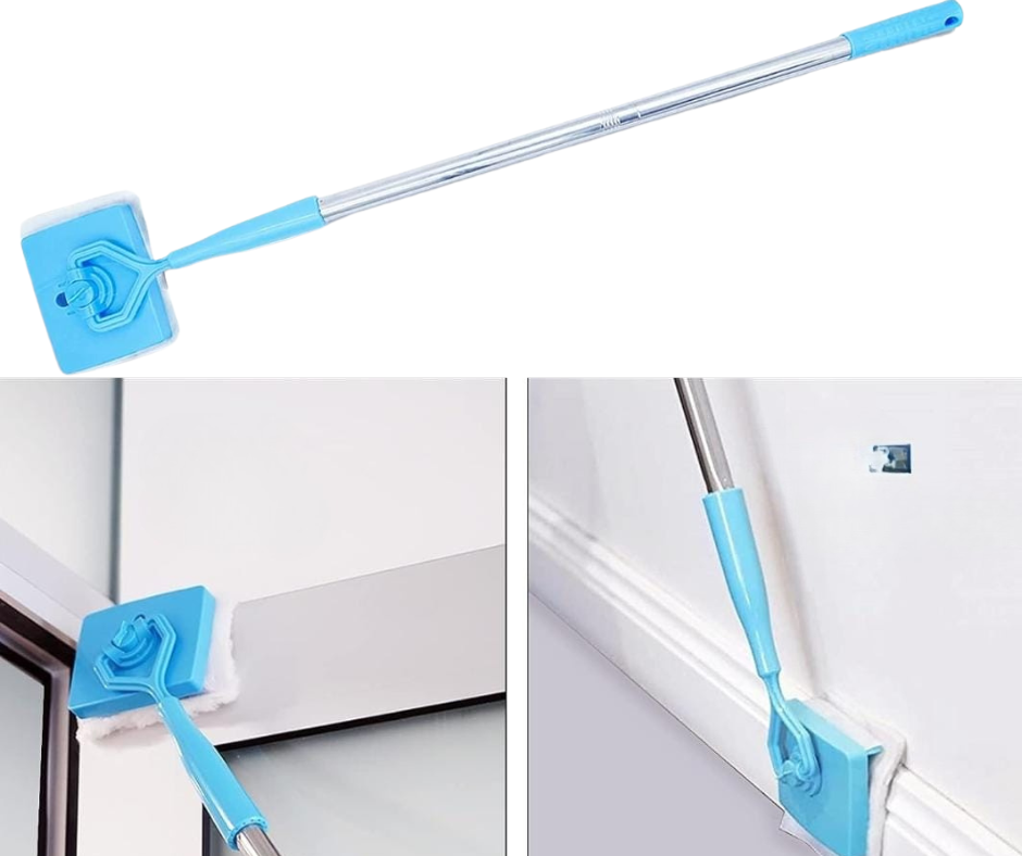 Brosse mur et sol extensible -ممسحة تنظيف  للجدران والأرضيات