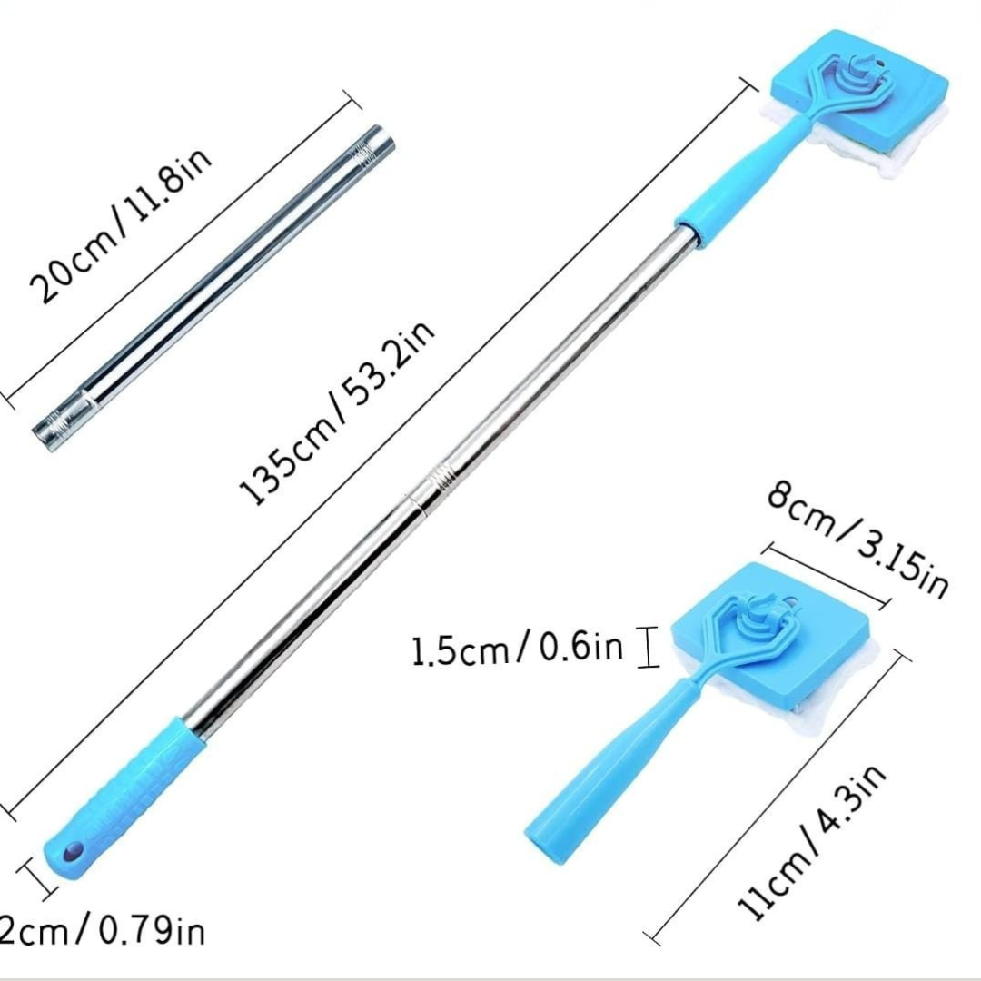 Brosse mur et sol extensible -ممسحة تنظيف  للجدران والأرضيات