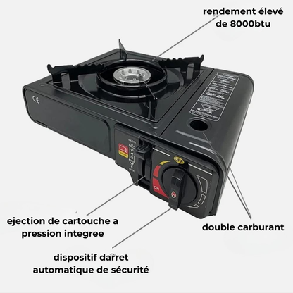 Réchaud à gaz portable haute puissance - موقد غاز محمول قوي
