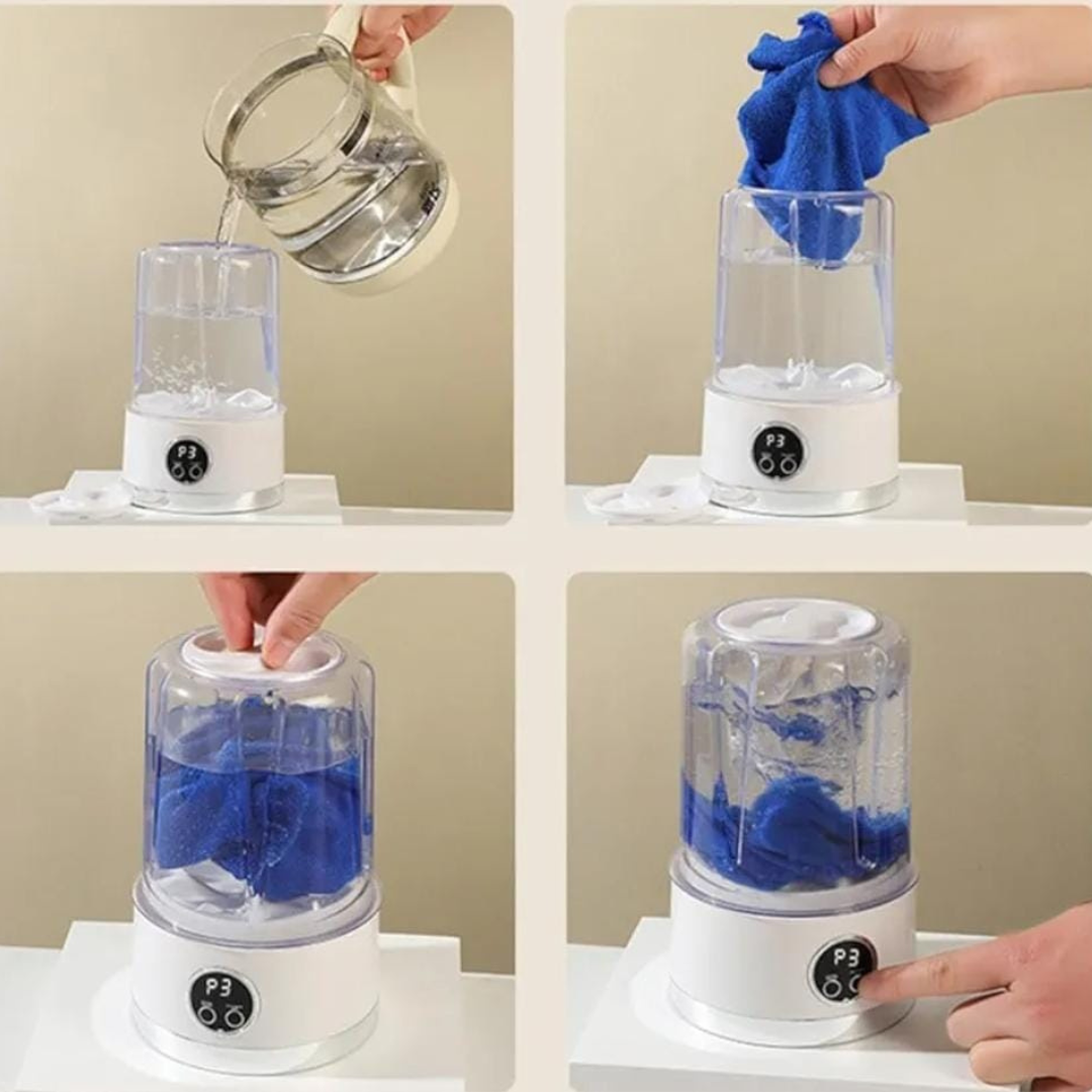 Mini machine à laver intelligente -الغسالة الذكية للملابس الصغيرة