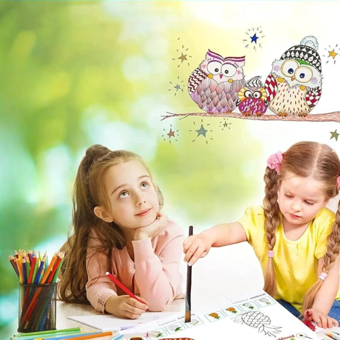 Valise de Dessin Enfant 145 pièces - طقم رسم متكامل للأطفال