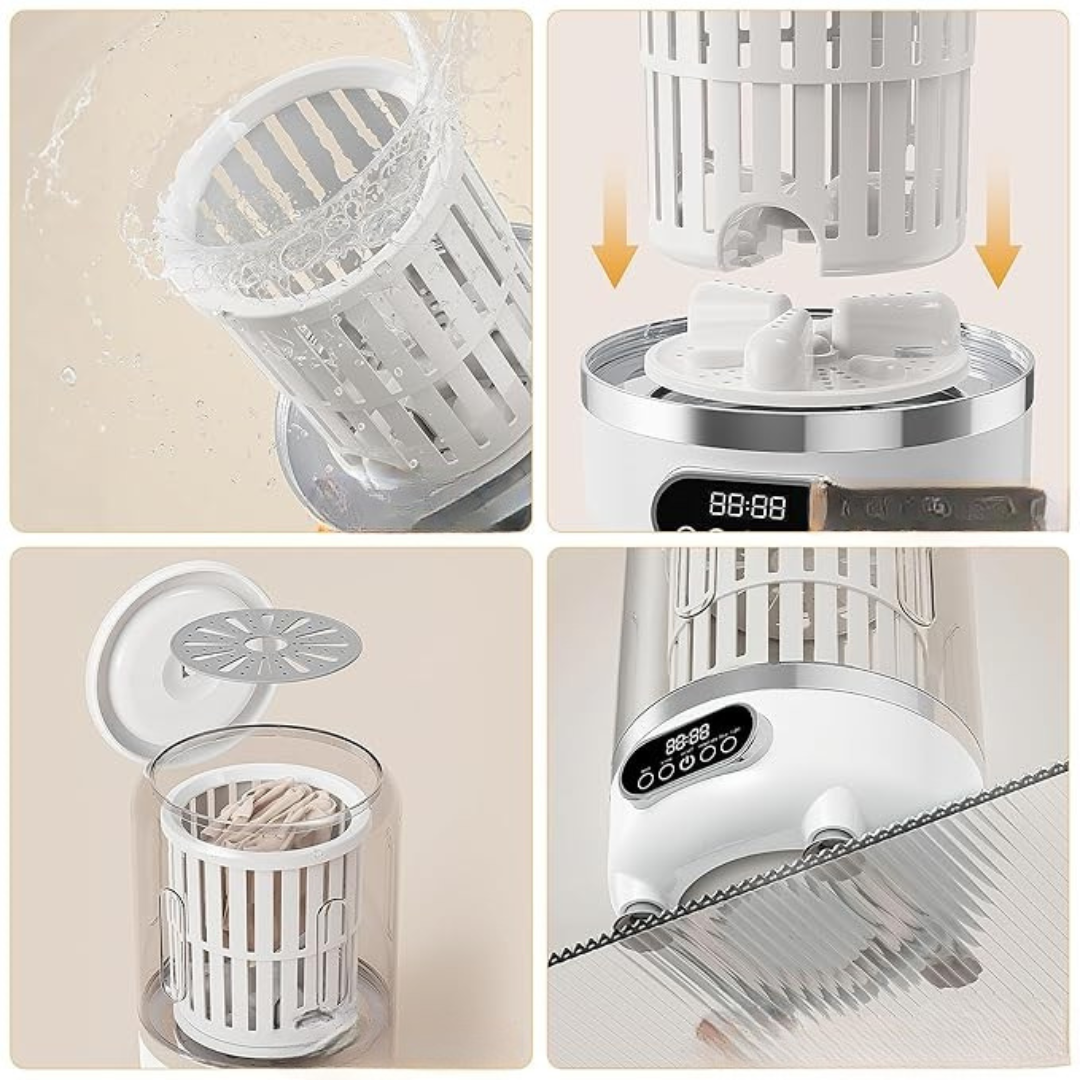 Mini Machine à Laver avec Essorage