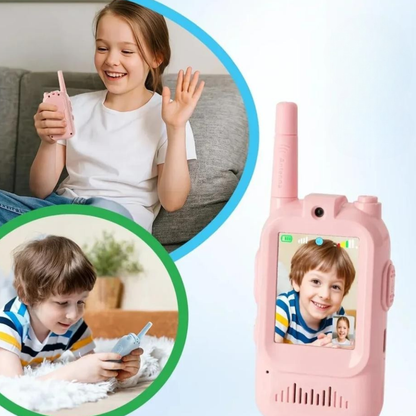 Talkie-walkie jeux pour enfants - جهاز تواصل ذكي للأطفال بالصوت والصورة