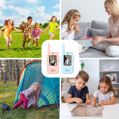 Talkie-walkie jeux pour enfants - جهاز تواصل ذكي للأطفال بالصوت والصورة