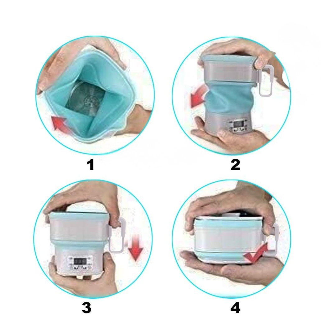Bouilloire en silicone pliable - غلاية سيليكون قابلة للطي