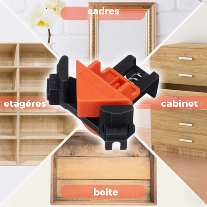 Outil de fixation d’angle professionnel