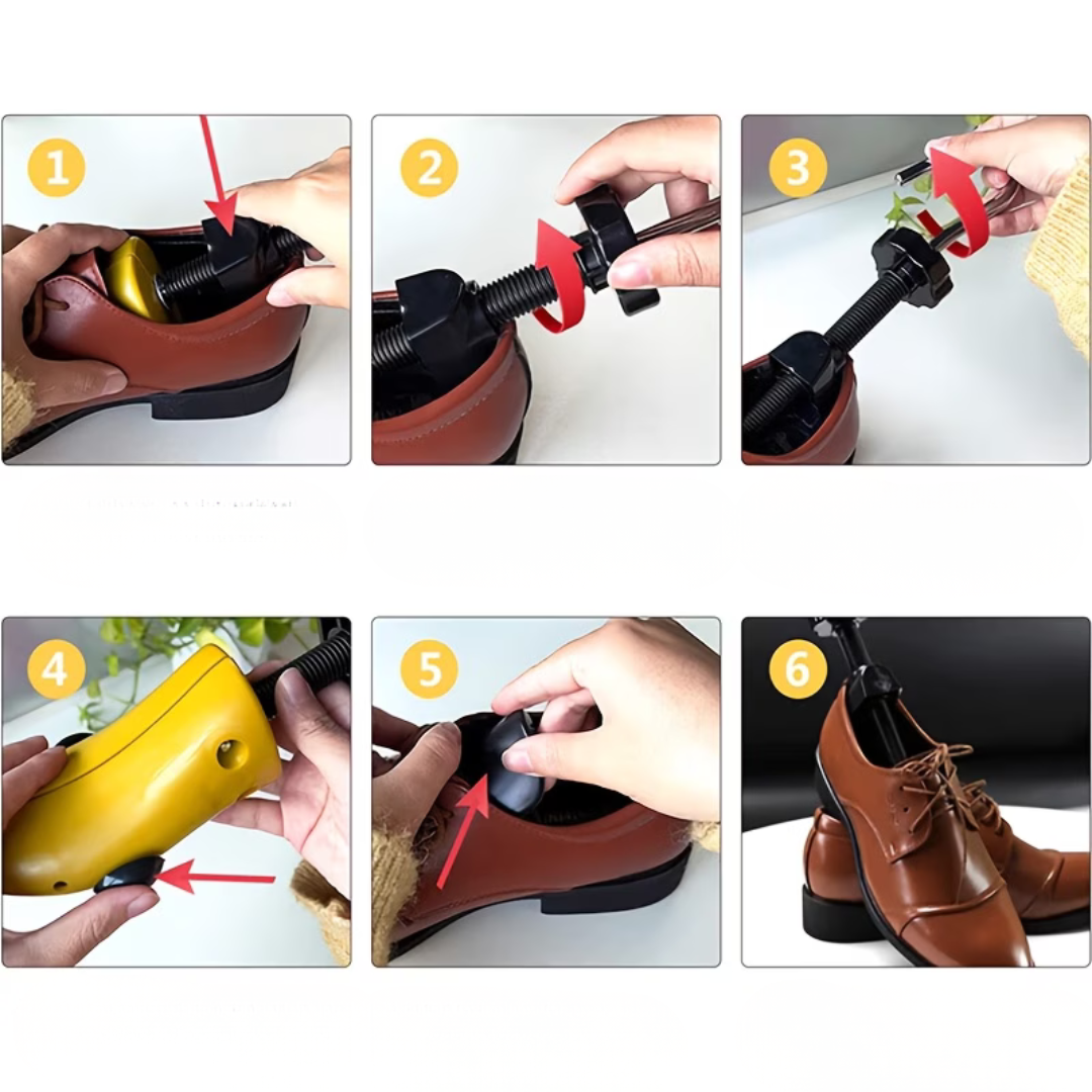 Embouchoir Chaussures Ajustable - أداة توسيع الأحذية لراحة مثالية