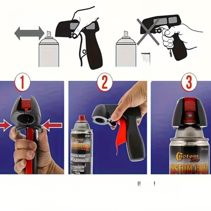 Pistolet pour Spray Peinture   -  مقبض مريح لرش الطلاء