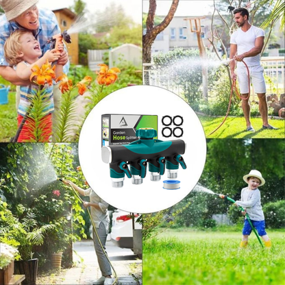 Répartiteur de tuyau d’eau multi-sorties - موزع خرطوم الماء متعدد المخارج