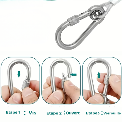 Câble Métallique 5M Haute Résistance - كابل معدني 5 متر عالي التحمل