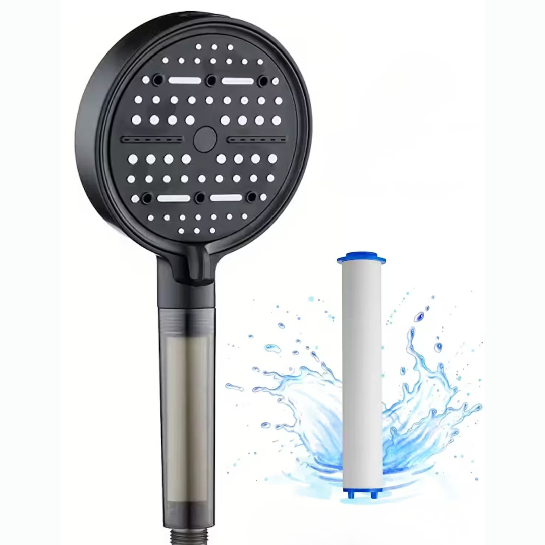 Pommeau de douche avec filter  -رأس دش متعدد الوظائف بضغط ماء قوي