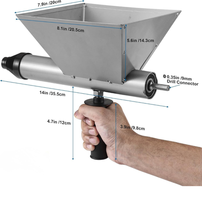 Machine électrique d’injection de mortier - آلة حقن الإسمنت الكهربائية الاحترافية لتعبئة الفواصل بسرعة ودقة