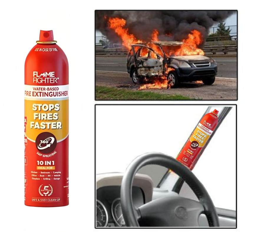 Extincteur à eau Flamme Fighter  - طفّاية الحرائق الذكية Flamme Fighter