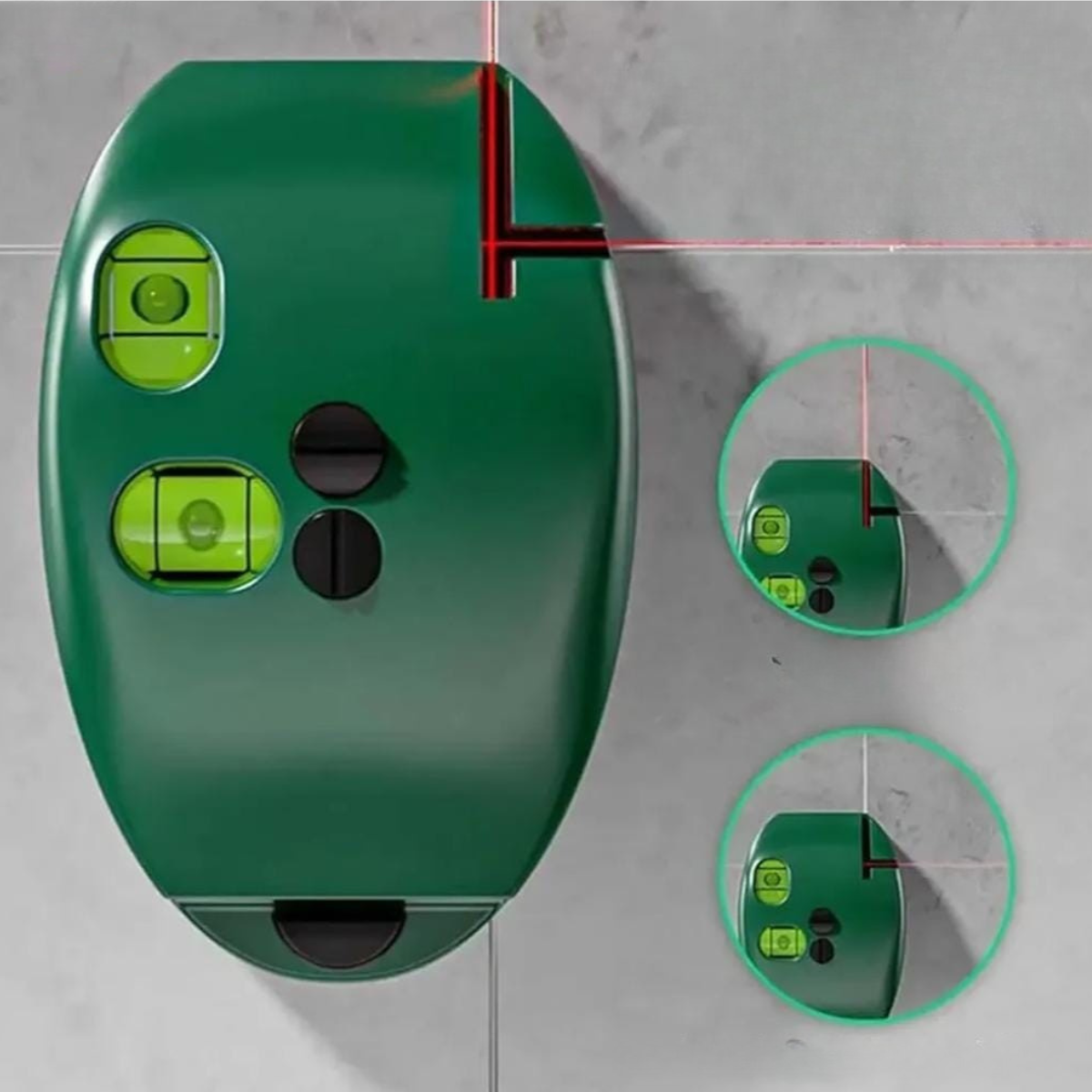 Outil de niveau laser intelligent pour une précision parfaite - أداة ميزان الليزر الذكية للدقة المثالية في القياس والتركيب