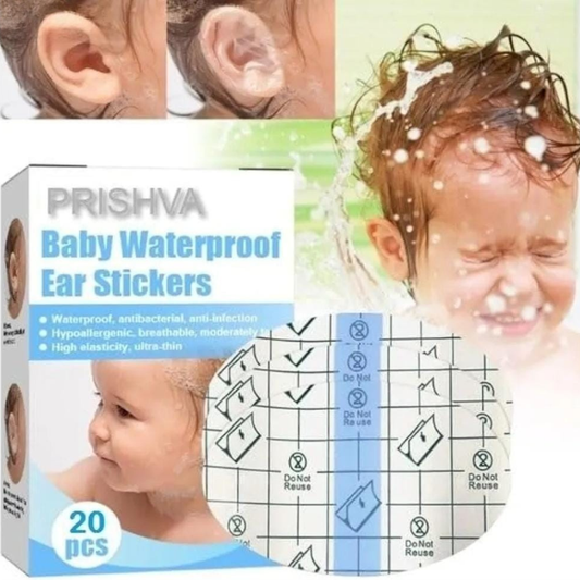 Autocollants imperméables pour les oreilles de bébé - لاصقات الأذن المقاومة للماء للأطفال