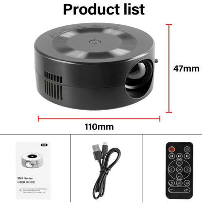 Mini vidéoprojecteur portable  البروجكتور المحمول الذكي