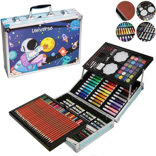 Valise de Dessin Enfant 145 pièces - طقم رسم متكامل للأطفال