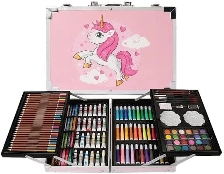 Valise de Dessin Enfant 145 pièces - طقم رسم متكامل للأطفال