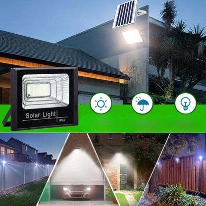Projecteur Solaire LED avec Télécommande 100W إضاءة شمسية LED