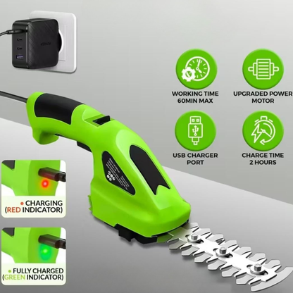 Taille-Herbes Électrique Sans Fil - آلة قص الأعشاب والشجيرات اللاسلكية