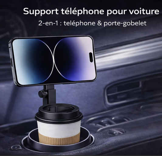 Support Téléphone Voiture multifonctions - حامل الهاتف السيارة متعدد الاستخدامات