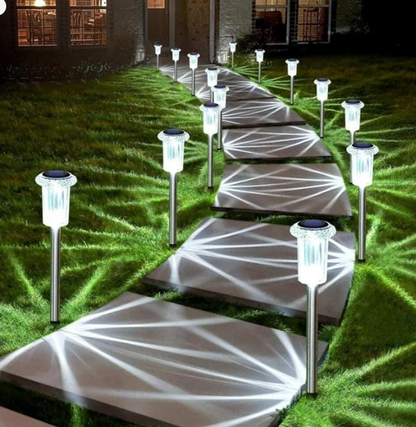 Lampes solaires pour jardins - مصابيح شمسية لإضاءة الحدائق