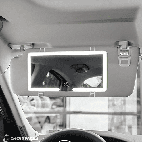 Miroir de Voiture LED مرآة سيارة بإضاءة