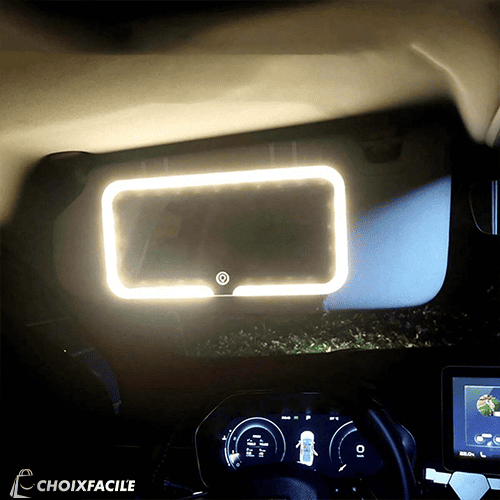 Miroir de Voiture LED مرآة سيارة بإضاءة