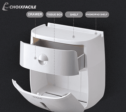 Distributeur de papier Toilet علبة مناديل المرحاض