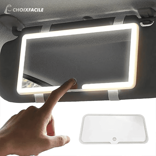 Miroir de Voiture LED مرآة سيارة بإضاءة