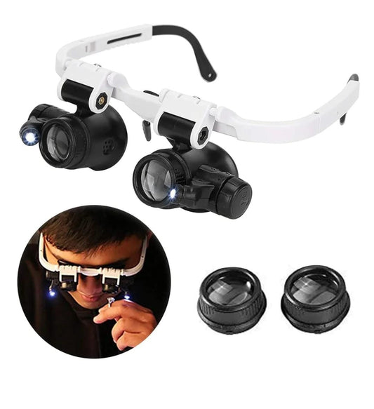 Loupes professionnelles avec lentilles LED- نظارات مكبّرة احترافية بعدسات LED