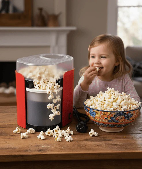 Machine à popcorn air chaud - آلة الفشار الهوائية