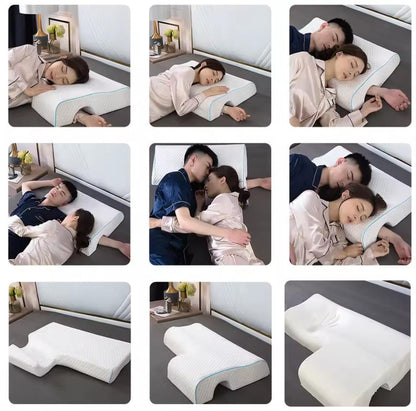 Oreiller ergonomique à mémoire de forme - وسادة النوم الذكية بتقويم العنق والذراع