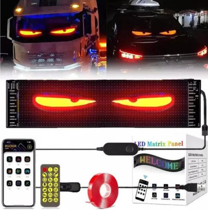 Écran LED Flexible pour Voiture - شاشة LED مرنة للسيارة