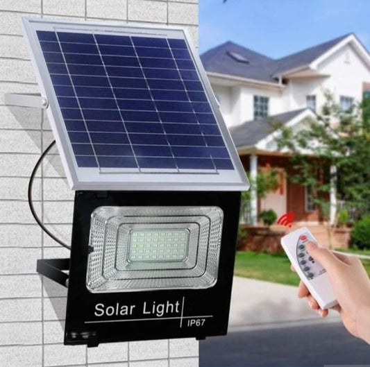 Projecteur Solaire LED avec Télécommande 100W إضاءة شمسية LED