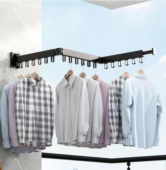 Support de vêtements pliable et rotatif - علاقة الملابس القابلة للطي والتدوير